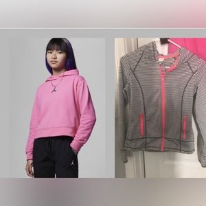 COPY - Two pcs Hoodie for girls JORDAN 12-13 year & GyMGO 10/12